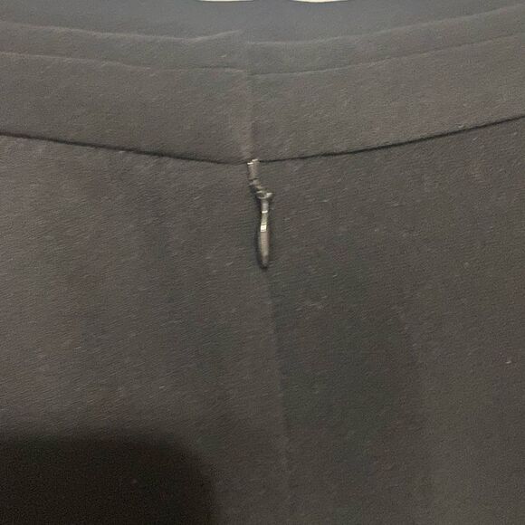 Black Midi Pencil Skirt for Work - Picture 3 of 5